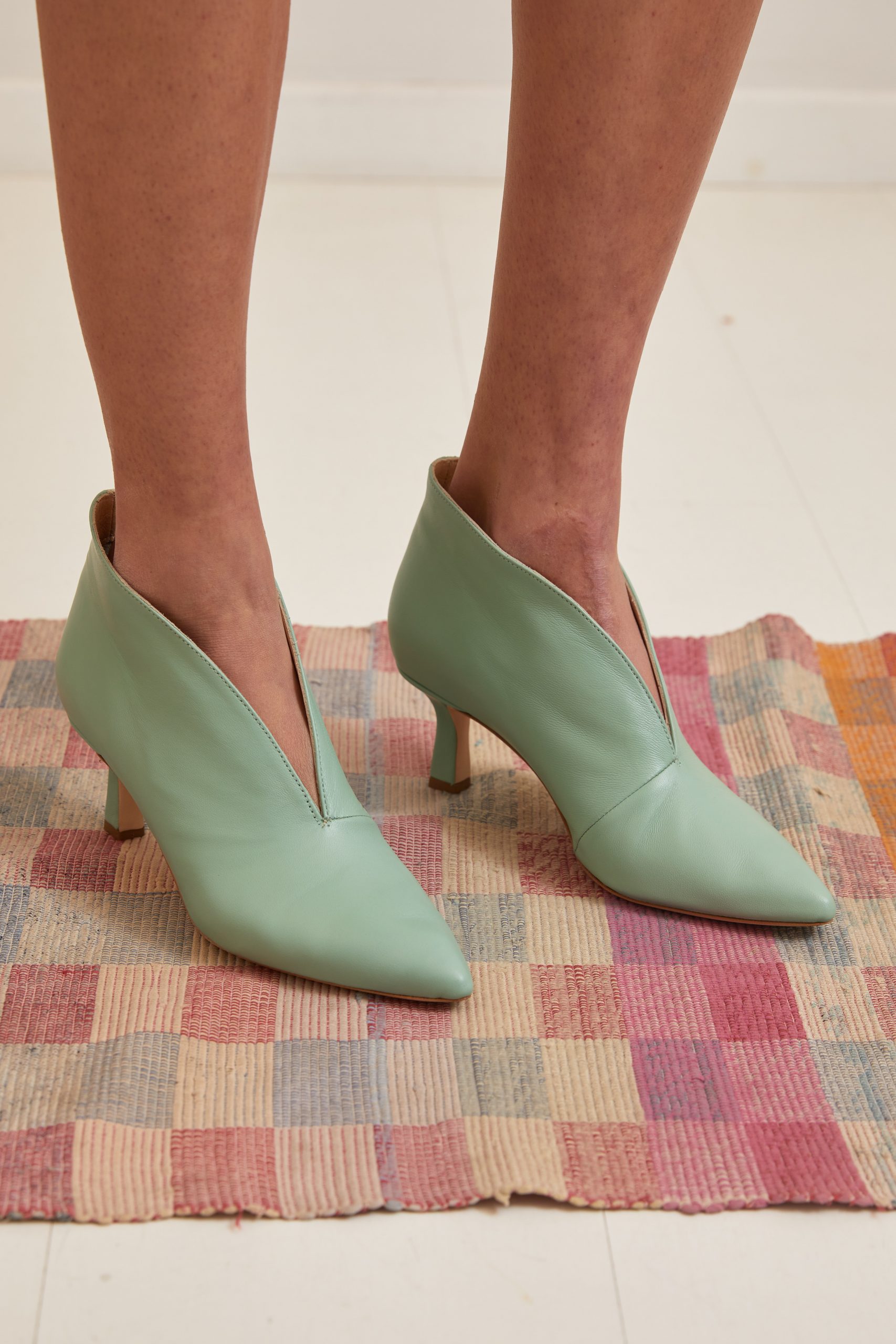 Tacco Neveah verde acqua - Aversa Shoes Srl