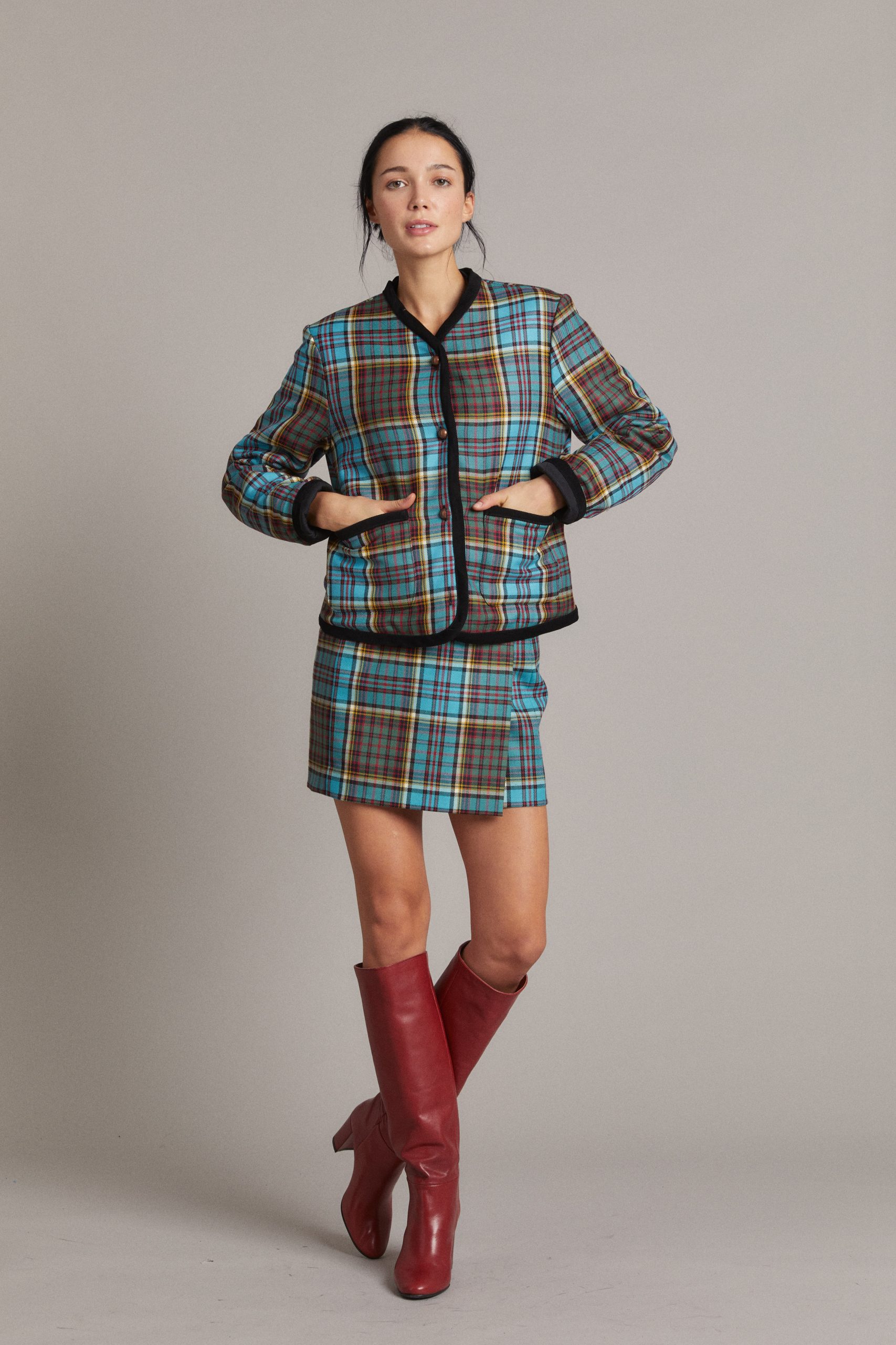 tartan-chanel-jacket-quilted-