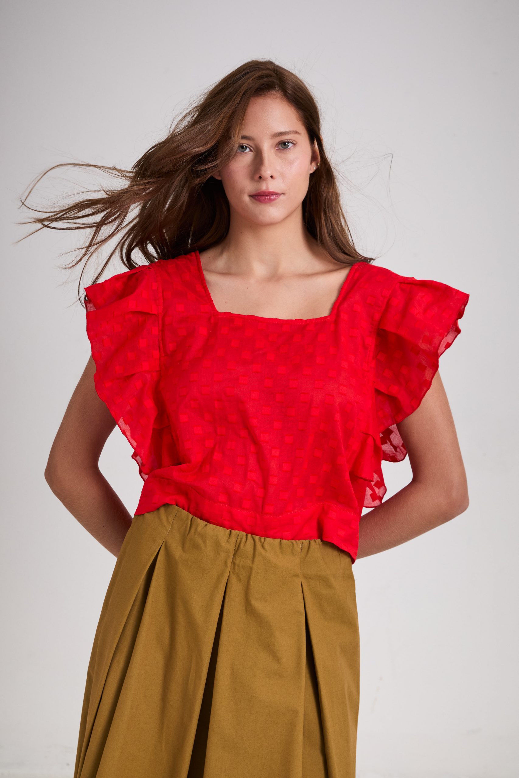 top_in_cotone_rosso_jacquard